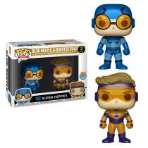 POP!: DC Super Heroes - Blue Beetle + Booster Gold (Exclusive) Photo