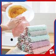 Kain Lap Piring Anti Minyak Microfiber - Hand Towel Dapur Serbaguna Photo