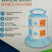 Power Tower - Vertical Socket 2 Layer + USB Photo