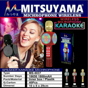 MIC Karaoke Wireless MITSUYAMA MS-4037 Photo