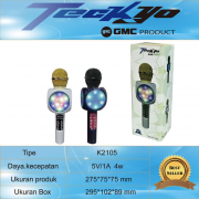 MIC Karaoke Wireless TECKYO 2105 - Microphone & HIFI Speaker Photo