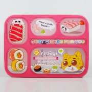 Lunch Box Yooyee 6 Sekat Karakter - Kotak Makan Bento Photo