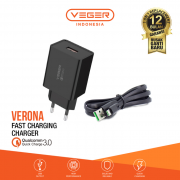 Travel Charger VEGER VERONA QUALCOMM 3.0A Photo