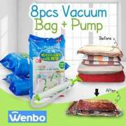 Wenbo Vacuum Bag Set 8pcs - Vakum Kantong Penyimpan Pakaian Photo