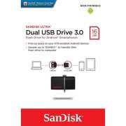 Flash Disk SanDisk OTG 16GB Dual Drive USB 3.0 Photo