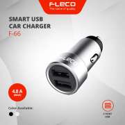 Saver Charger Mobil FLECO F-66 AUTO ID Fast Charging Photo