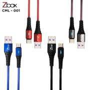 Kabel Data ZBOX METAL LED Micro USB 3A CML-001 Photo