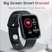 Smart Watch Y68 Sports - SMART BAND Fitness Tracker - Hitam Photo