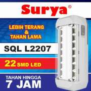 Lampu Emergency Portable SURYA SQL L2207 22 SMD LED Rechargeable Photo