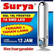 Lampu Darurat Emergency SURYA SQL 18L FROSTED 18 SMD LED With Dimmer Photo