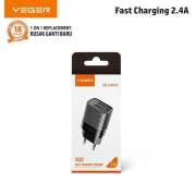 Adaptor Charger VEGER VG02 2.4A Dual USB Photo