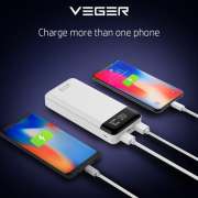Power Bank VEGER ULTIMATE Q21 20000 mAh LED DISPLAY Quick Charge 3.0 Photo