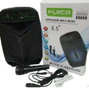 Speaker Bluetooth FLECO F-6605 LED FREE Microphone Photo