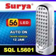 Lampu Darurat Emergency SURYA SQL L5601 56LED AUTO ON Rechargeable Photo