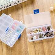 KOTAK PENYIMPANAN PERHIASAN ANTING - Kotak Obat Multifungsi Transparan Photo