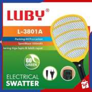 RAKET NYAMUK Cas LUBY L-3801A + Lampu Indikator LED Photo