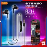 Headset FLECO FL-17 Stereo Music Earphone Extra Bass Black Edition Photo