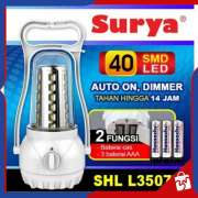 Lampu Emergency SURYA SHL L3507N LED Portable Rechargeable Photo