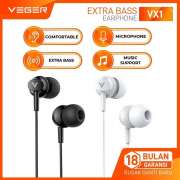 Headset VEGER VX1 Extra Bass Earphone With Mic Photo