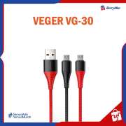 Kabel Data VEGER VG-30 2.4 A Micro USB 30cm Photo