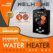 Water Heater WELHOME GWH-6LHD Pemanas Air Gas - 6 Liter Photo