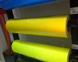 Sticker Reflective / prolite -Fluorescent Yellow (stabilo)- Photo