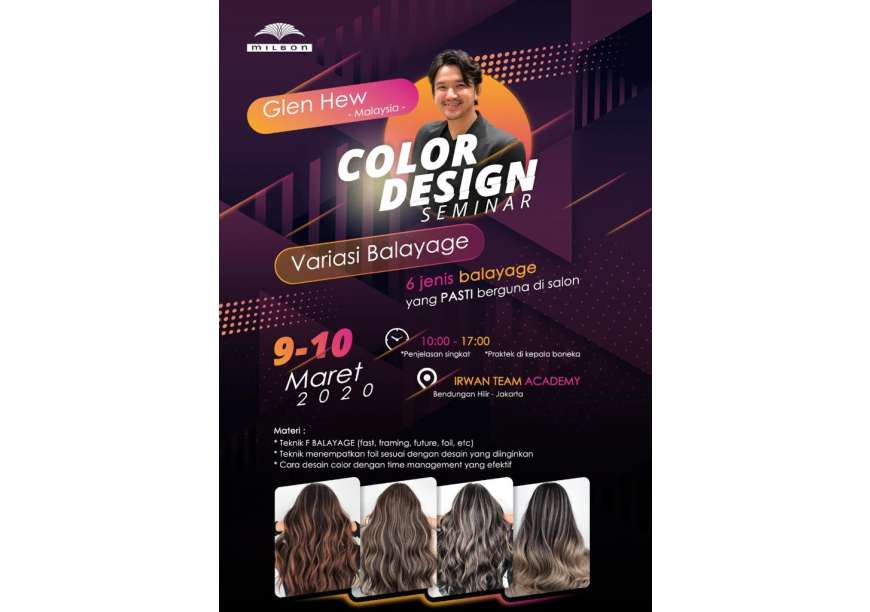 Color Design Seminar by Glen Hew 9-10 Maret 2020