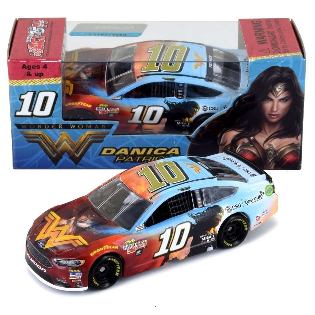 VERY RARE Danica Patrick 2017 Wonder Woman #10 Fusion 1/64 NASCAR Cup 