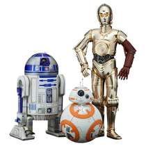 ArtFX+ Statue: Star Wars - C-3PO, R2-D2 & BB-8 Photo
