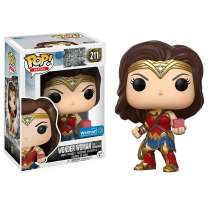 Pop!: Justice League- Wonder Woman with Motherbox (Walmart Exclusive) Photo