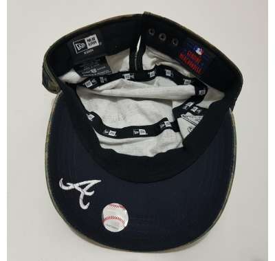 Hat: MLB - Atlanta Braves Camo Cadet (Women)