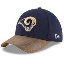 Hat: NFL - Los Angeles Rams Navy Sideline Official 39THIRTY Photo