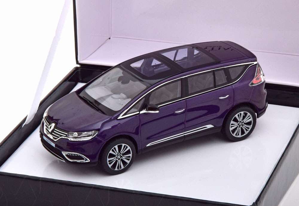 Renault Espace Initiale Paris Concept Car 2014 violett metallic 1:43 Norev 
