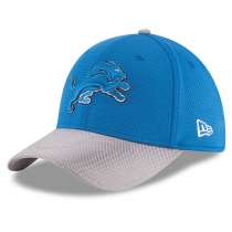 Hat: NFL - Detroit Lions Blue Sideline Official 39THIRTY Photo