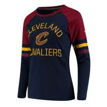 Shirt: NBA - Cleveland Cavaliers Navy/Wine Iconic T-Shirt (Women) Photo