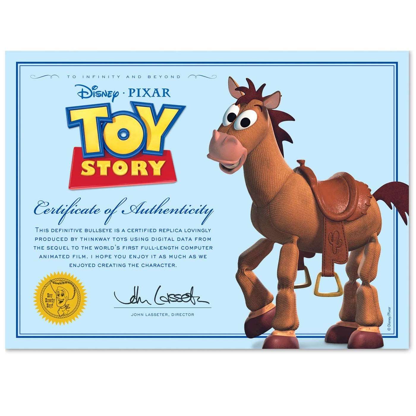 Details about   Disney Pixar Toy Story Signature Collection Woody's Horse Bullseye Box 