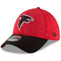 Hat: NFL - Atlanta Falcons Red/Black Sideline Home Official 39THIRTY Photo