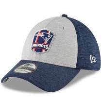 Hat: NFL - Era New England Patriots Heather Gray/Navy Sideline Road Official 39THIRTY Photo