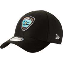 Hat: OL - London Spitfire Black Official Player Buttonless 39THIRTY Photo