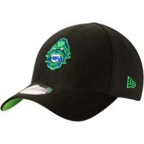 Hat: OL -  Vancouver Titans Black Official Player Buttonless 39THIRTY Photo
