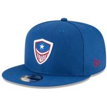 Hat: OL - Washington Justice Blue Buttonless 9FIFTY Photo
