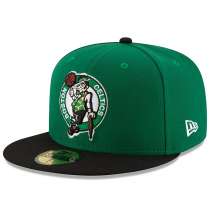 Hat: NBA - Boston Celtics Kelly Green/Black 2022 NBA Finals 59FIFTY Photo