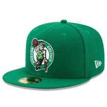 Hat: NBA - Boston Celtics Kelly Green 2022 NBA Finals 59FIFTY Photo