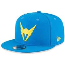 Hat: OL - Los Angeles Valiant Powder Blue Buttonless 9FIFTY Photo
