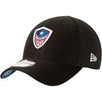 Hat: OL - Washington Justice Black Official Player Buttonless 39THIRTY Photo