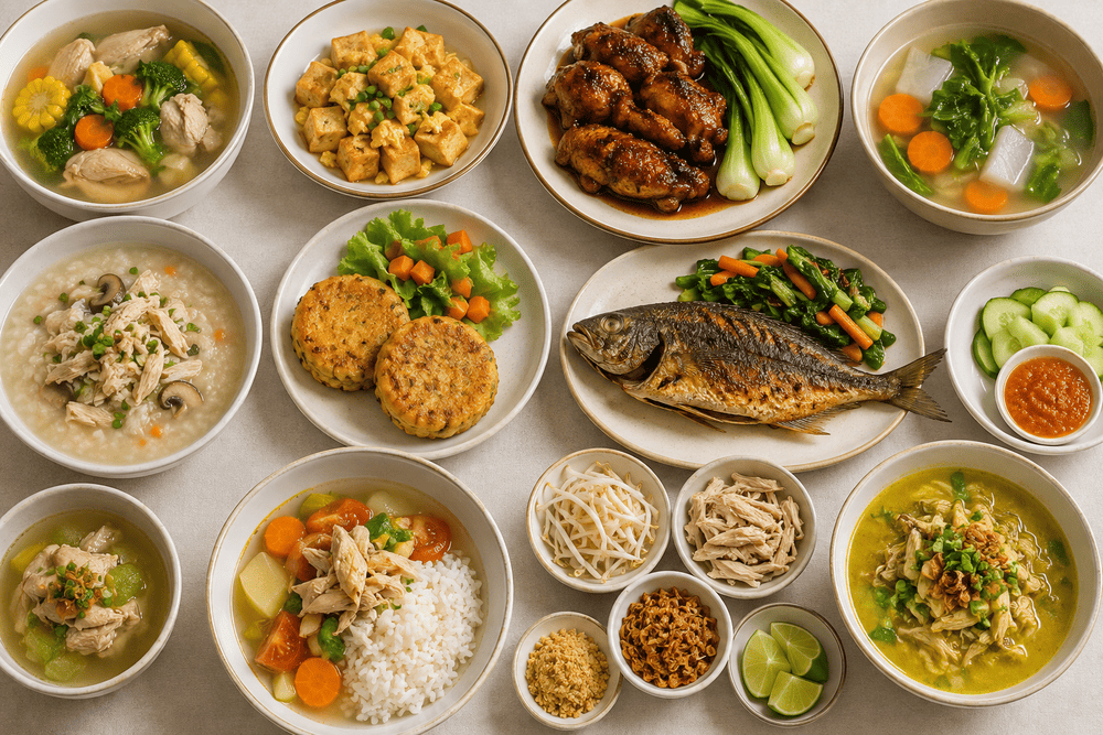Berbagai Macam Menu Sehat