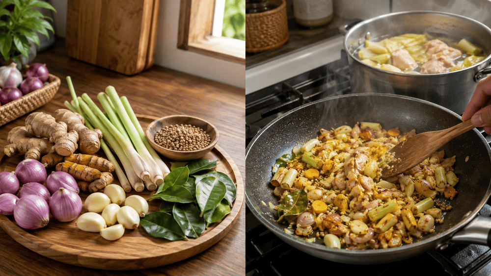 Bumbu Masak Alami dengan Tumisan Sayur
