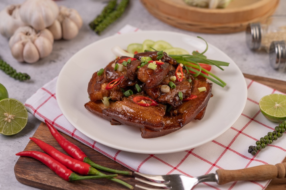 Daging babi kecap