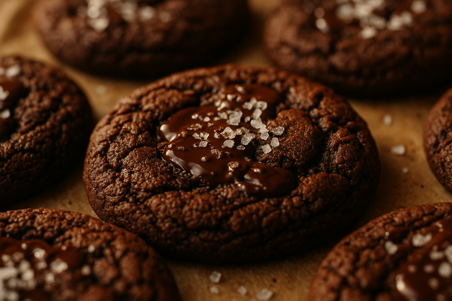 Kue Cokelat Berkilau