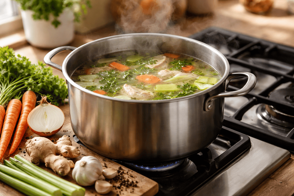 Masak dengan Kaldu Alami